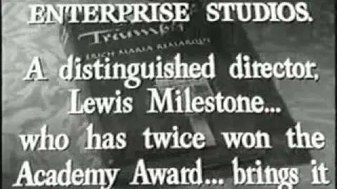 1948 Arch of Triumph - Movie Trailer_peliplat