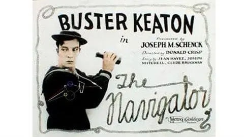 Buster Keaton's "The Navigator" (1924) ✄ with "Surreal Road" by Kari Tribble_peliplat