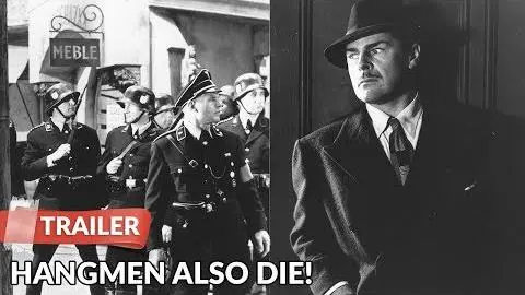 Hangmen Also Die 1943 Trailer HD | Fritz Lang | Brian Donlevy_peliplat