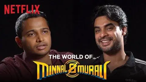 The World of Minnal Murali | Exclusive Interview | Tovino Thomas | Basil Joseph | Netflix India_peliplat