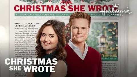 Preview - Christmas She Wrote - Starring Danica McKellar_peliplat