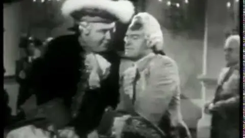 Comedy - 1946 - Scene From Movie Monsieur Beaucaire - With Bob Hope + Reginald Owen + Joan Caulfield_peliplat