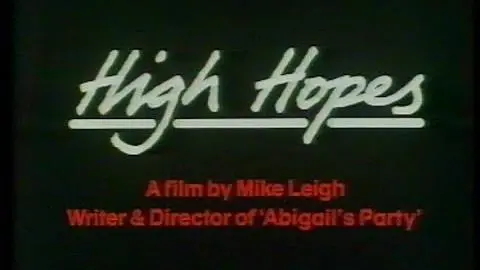 High Hopes (1988) Trailer_peliplat