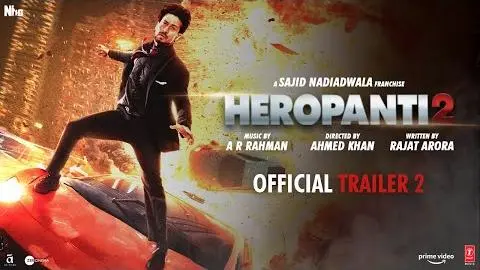 Heropanti 2 - Official Trailer 2 | Tiger S Tara S Nawazuddin | Sajid N |Ahmed K | 29th April_peliplat