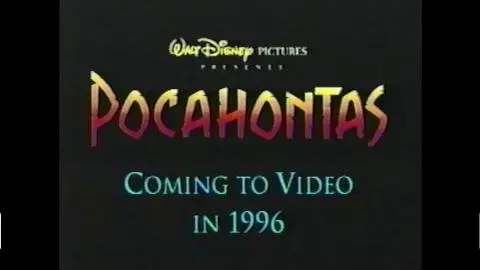 Pocahontas - 1996 Masterpiece Collection VHS Trailer_peliplat