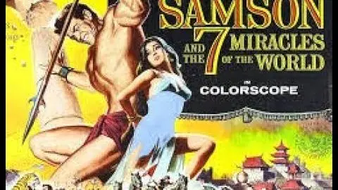 SAMSON and the 7 MIRACLES of the WORLD, Gordon Scott, 1961. Best color trailer._peliplat