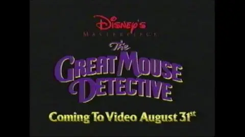 The Great Mouse Detective - 1999 VHS Trailer #1_peliplat