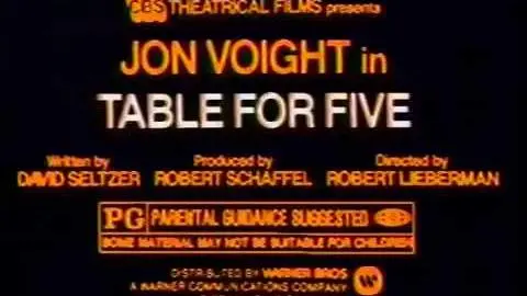 Table for Five 1983 TV trailer_peliplat