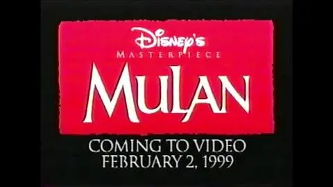 Mulan - 1999 VHS Trailer_peliplat