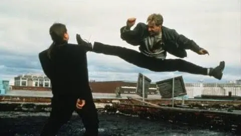 Gary Daniels fight scenes "Hawk's Vengeance" martial arts archive_peliplat