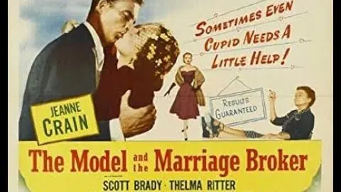 THE MODEL AND THE MARRIAGE BROKER (1951) Theatrical Trailer - Jeanne Crain, Thelma Ritter_peliplat