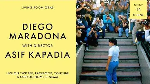 LIVING ROOM Q&As: Diego Maradona with Asif Kapadia_peliplat