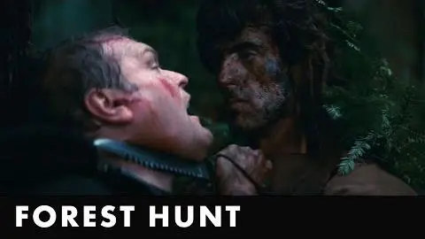 RAMBO: FIRST BLOOD - Forest Hunt Clip [4K] - Starring Sylvester Stallone_peliplat