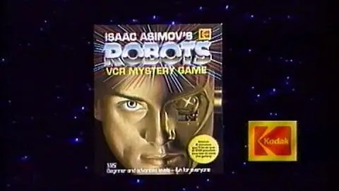 Isaac Asimov's Robots VCR Mystery Game Commercial (1988)_peliplat