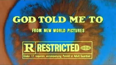 God told me to (Larry Cohen, 1976) TV spots_peliplat