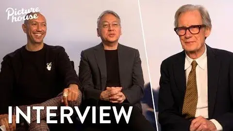 Bill Nighy, Kazuo Ishiguro & Dir. Oliver Hermanus Interview_peliplat