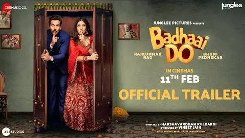 Badhaai Do - Official Trailer | Rajkummar R, Bhumi P | Harshavardhan Kulkarni | In Cinemas 11th Feb_peliplat