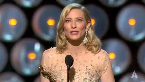 Cate Blanchett winning Best Actress for "Blue Jasmine"_peliplat