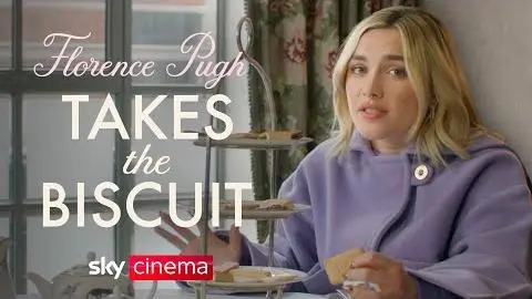 Florence Pugh Takes The Biscuit | Sky Cinema_peliplat
