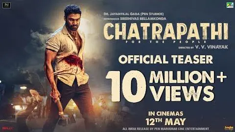 Chatrapathi - Official Teaser | Bellamkonda Sai Sreenivas | Pen Studios | In Cinemas 12 May 2023_peliplat