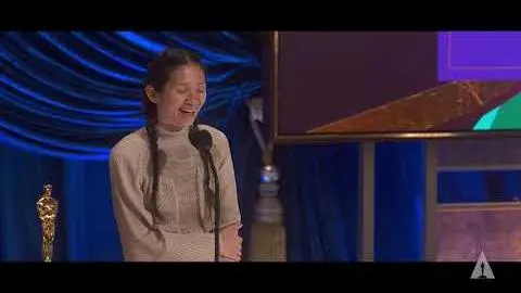 Chloé Zhao Wins Best Directing | 93rd Oscars_peliplat