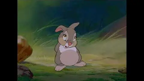 Bambi(1942) - Bambi Meets Thumper_peliplat