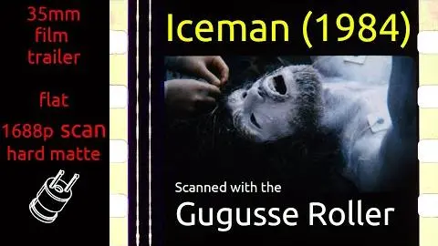 Iceman (1984) 35mm film trailer, flat hard matte, 1688p_peliplat