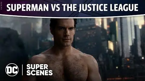 DC Super Scenes: Superman vs The Justice League_peliplat