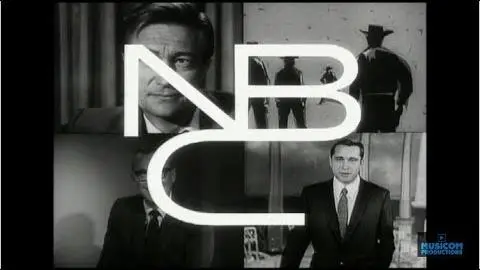 1960 - NBC-TV FILMED PROMO FALL '59 - Outlaws | Michael Shayne | The Price Is Right | Perry Como_peliplat