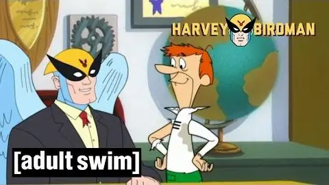 Harvey Meets the Jetsons | Harvey Birdman, Attorney at Law | Adult Swim_peliplat