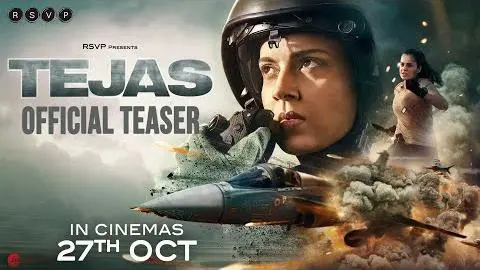 Tejas Official Teaser | Kangana Ranaut | Sarvesh M | Ronnie S | In Cinemas 27 Oct_peliplat
