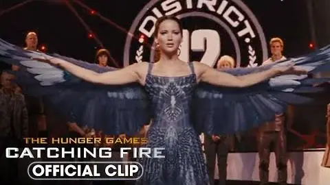 Katniss Reveals Cinna's Dress | The Hunger Games: Catching Fire_peliplat