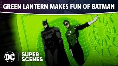 DC Super Scenes: Green Lantern Makes Fun of Batman_peliplat