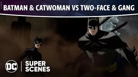 DC Super Scenes: Batman & Catwoman vs. Two-Face_peliplat
