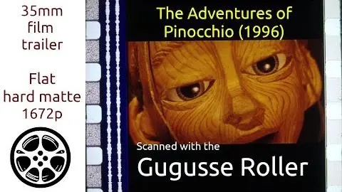 The Adventures of Pinocchio (1996) 35mm film trailer, flat hard matte, 1672p_peliplat
