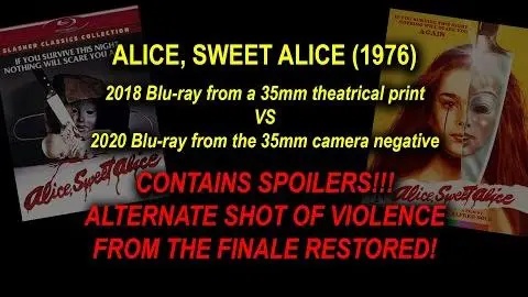 Alice, Sweet Alice (1976) Restored Footage from Negative! SPOILERS!_peliplat