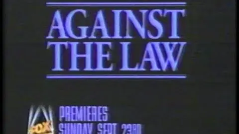 FOX Promo for "Against the Law" From 1990_peliplat