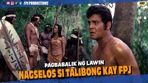 Naku! Nagselos si Talibong kay FPJ!| Pagbabalik ng Lawin | Fernando Poe Jr._peliplat