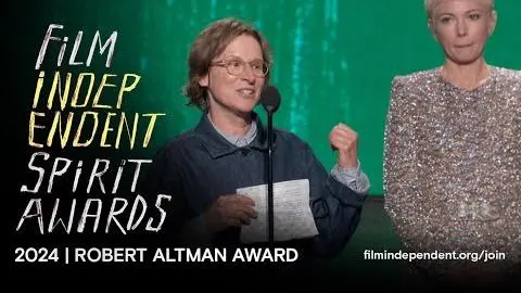 SHOWING UP wins the ROBERT ALTMAN AWARD at the 2024 Film Independent Spirit Awards_peliplat