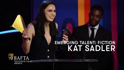 Kat Sadler wins the Emerging Talent: Fiction BAFTA for Such Brave Girls | BAFTA TV Craft Awards 2024_peliplat