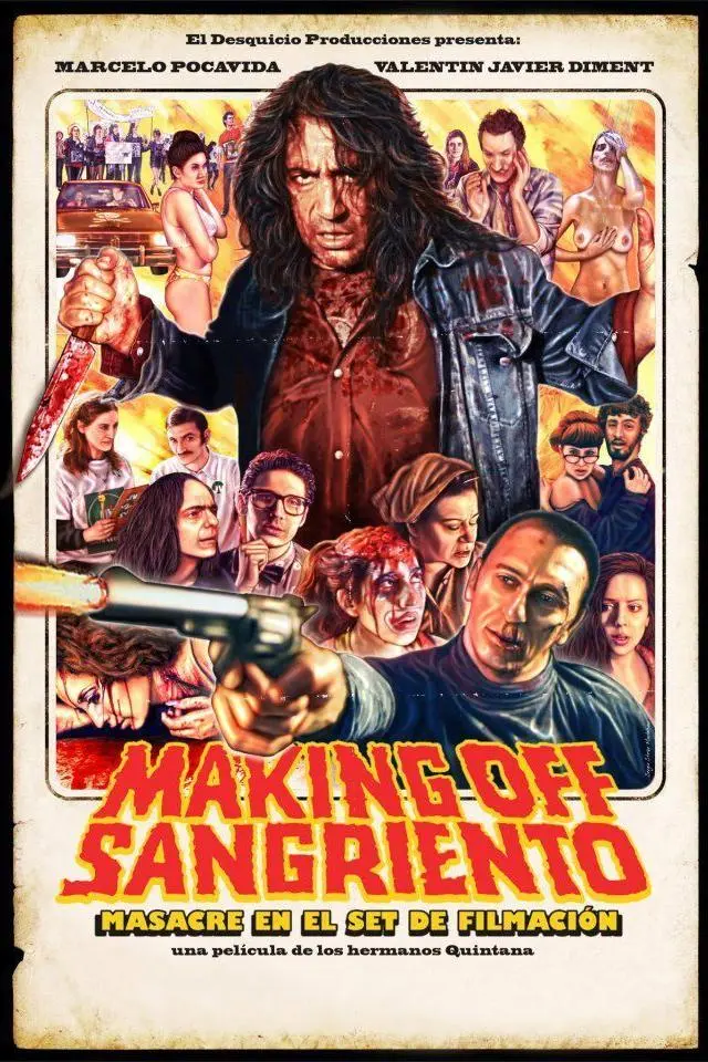 Making off Sangriento: Masacre en el set de Filmación_peliplat