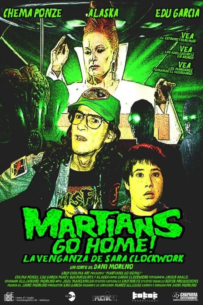 Martians Go Home! La venganza de Sara Clockwork_peliplat