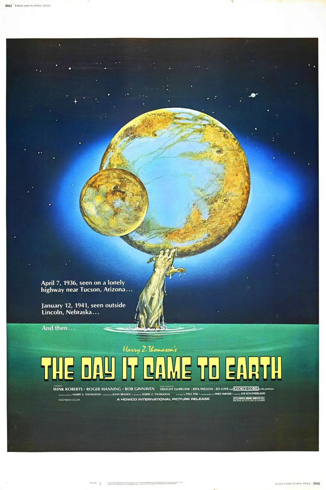 The Day It Came to Earth_peliplat