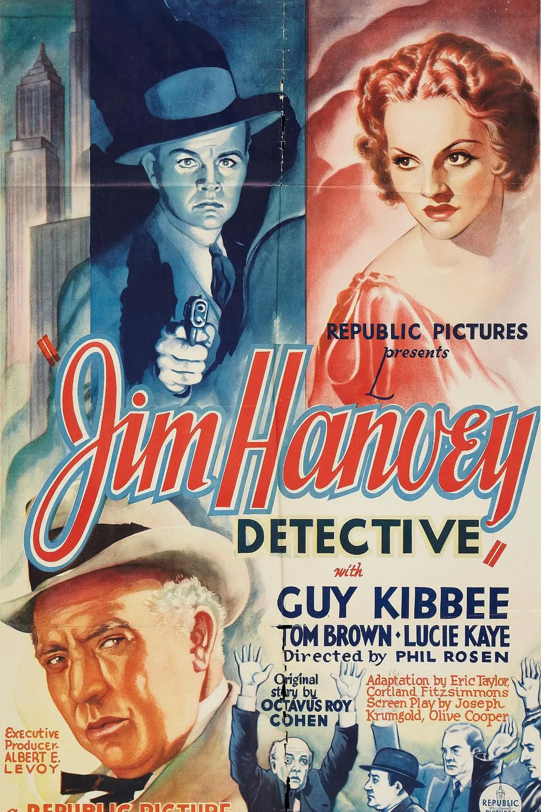 Jim Hanvey, Detective_peliplat