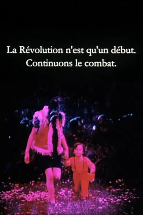 La révolution n'est qu'un début. Continuons._peliplat