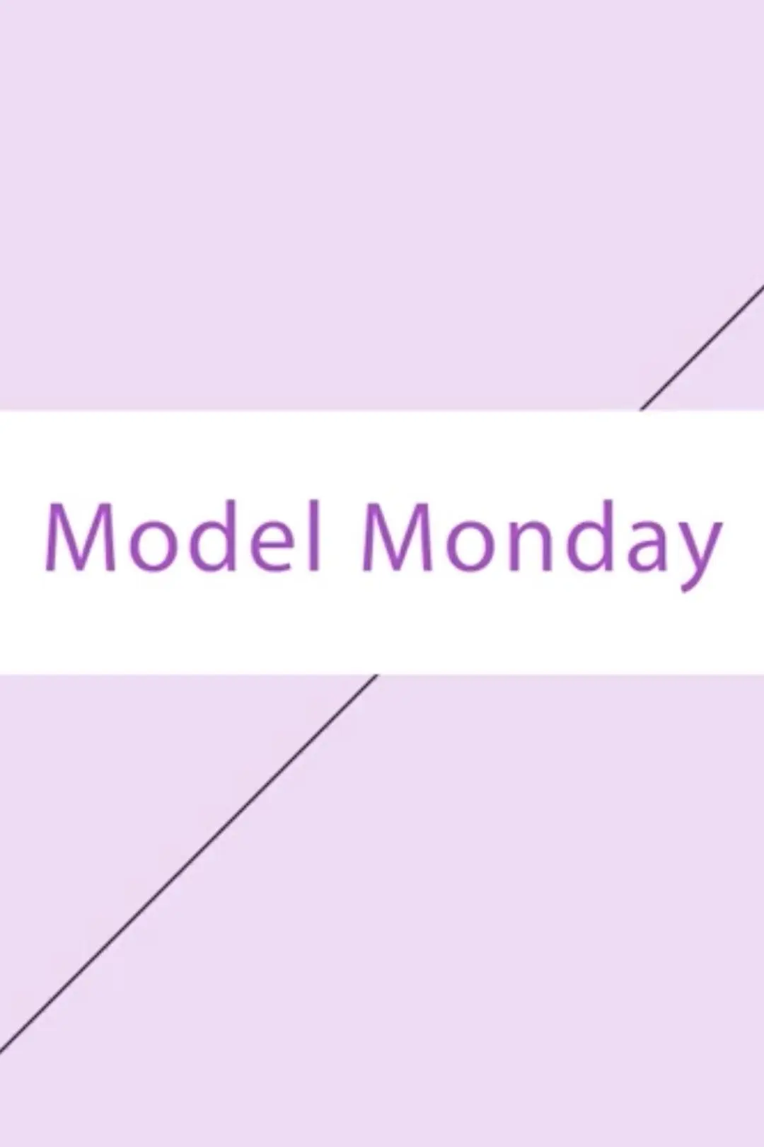 Model Monday_peliplat