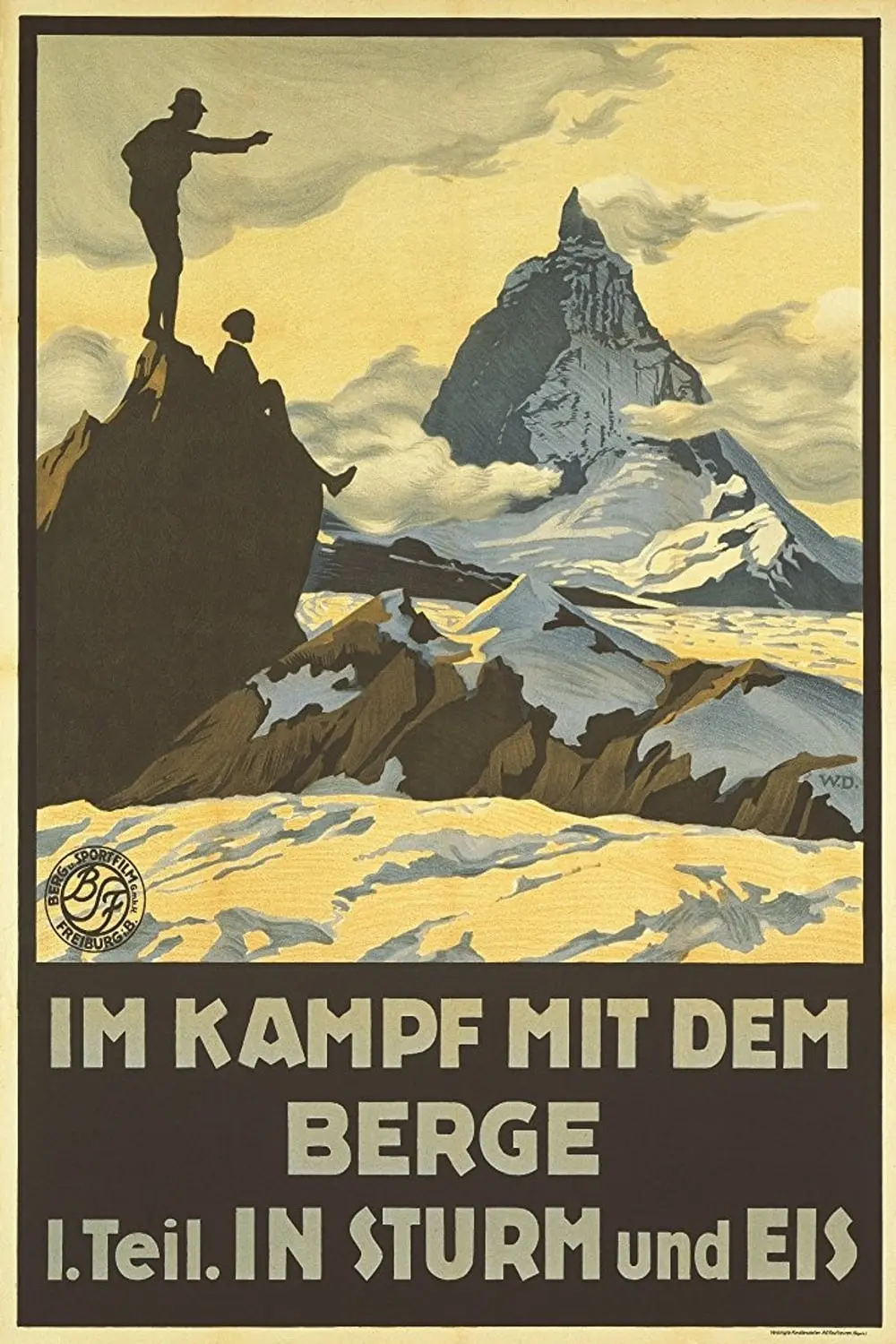 Im Kampf mit dem Berge - 1. Teil: In Sturm und Eis - Eine Alpensymphonie in Bildern_peliplat