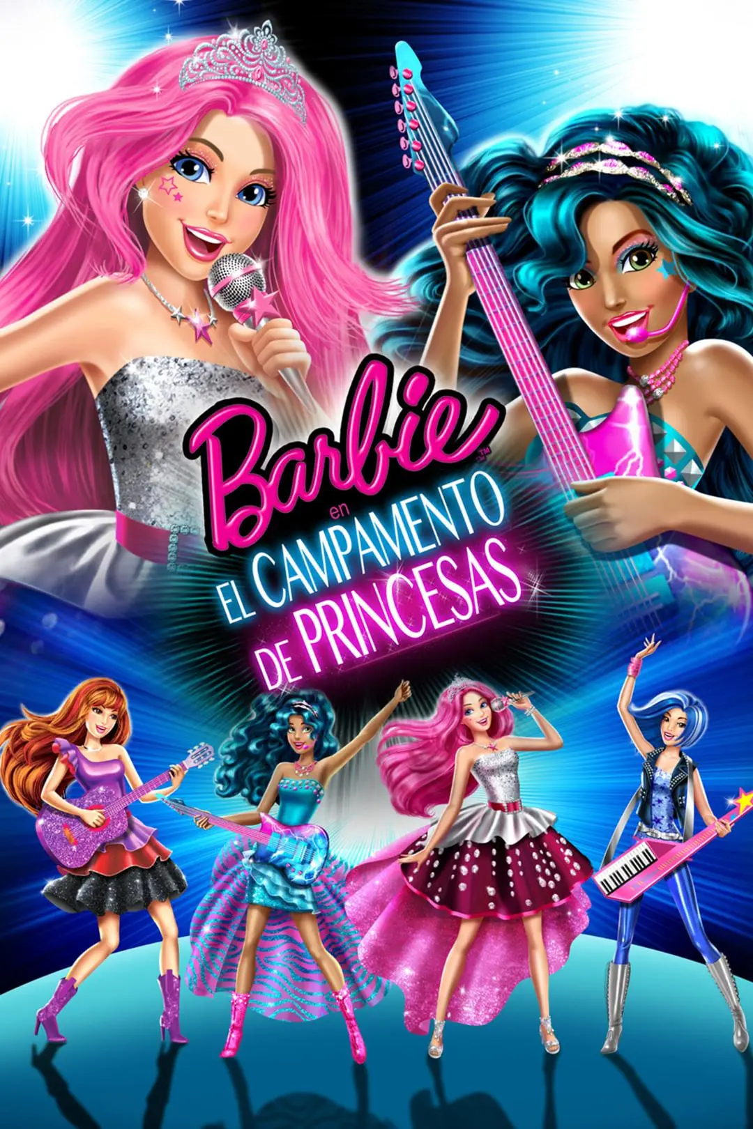 Barbie en el campamento de princesas_peliplat