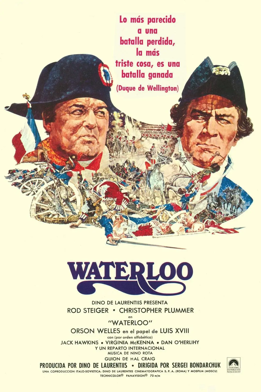 La batalla de Waterloo_peliplat