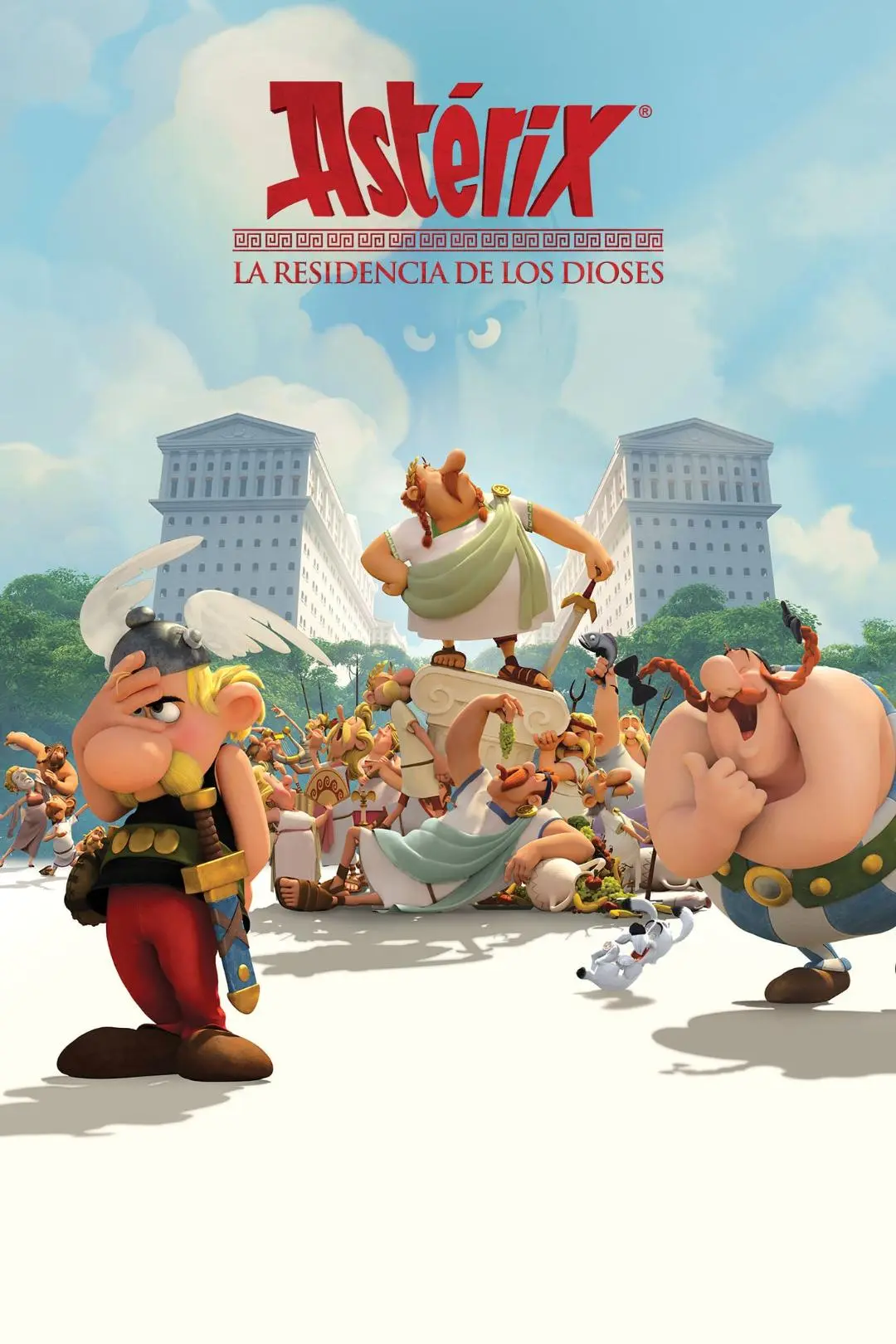 Astérix: La residencia de los dioses_peliplat